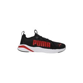 PUMA Men's Softride Rift Runlyn Slipon - PUMA Black-For All Time Red