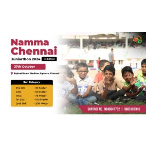 NAMMA CHENNAI JUNIORTHON OCT 27TH. 2024